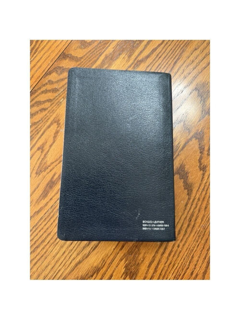 Holy Bible New King James Version Red Letter Bonded Leather Silver Edge 9x5 - Picture 11 of 12